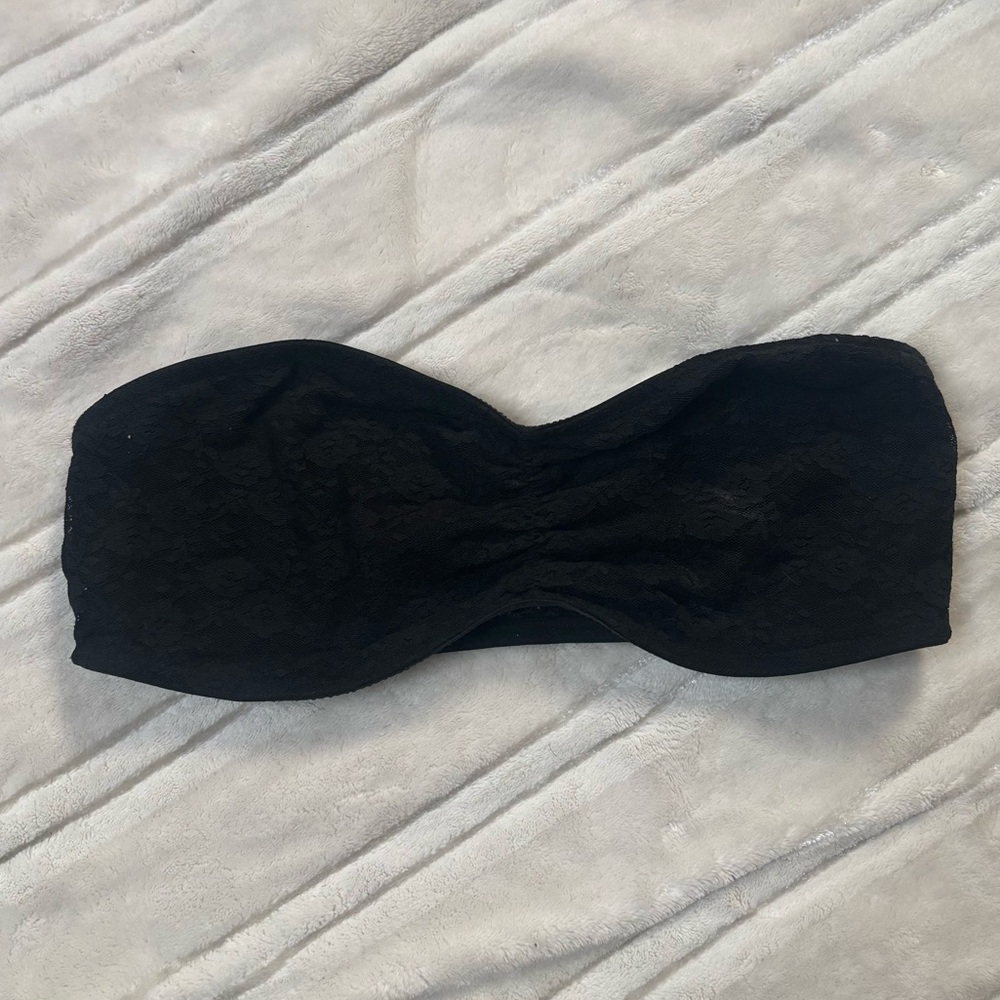 Victoria's Secret Black Bandeau Intimates Sleepwear